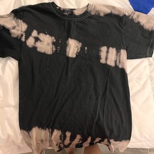 Black and Tan Tye Dye Shirt